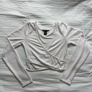 Victoria's Secret White Crop Top